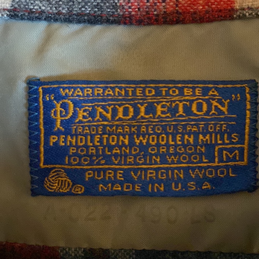 Pendleton Men’s Medium Multicolored Collared Butt… - image 3